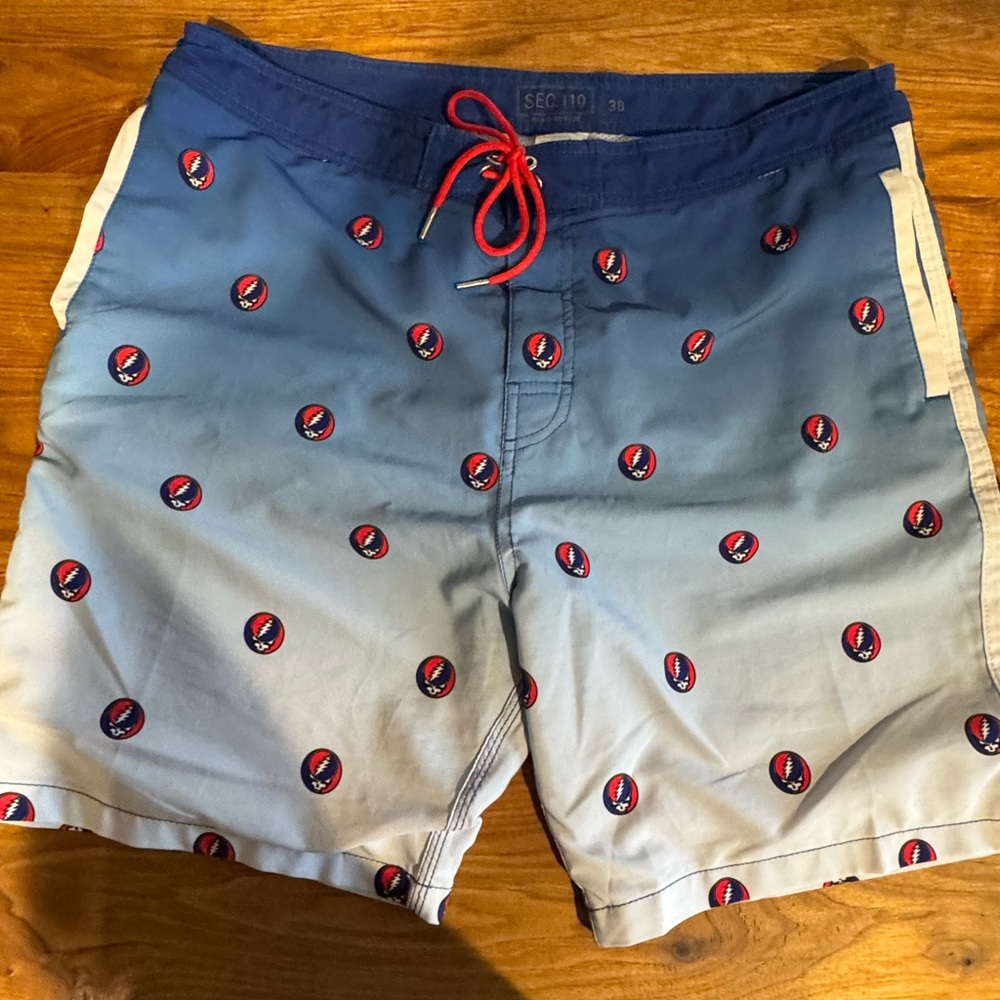 Sec 119 Men’s Grateful Dead Swim Trunks